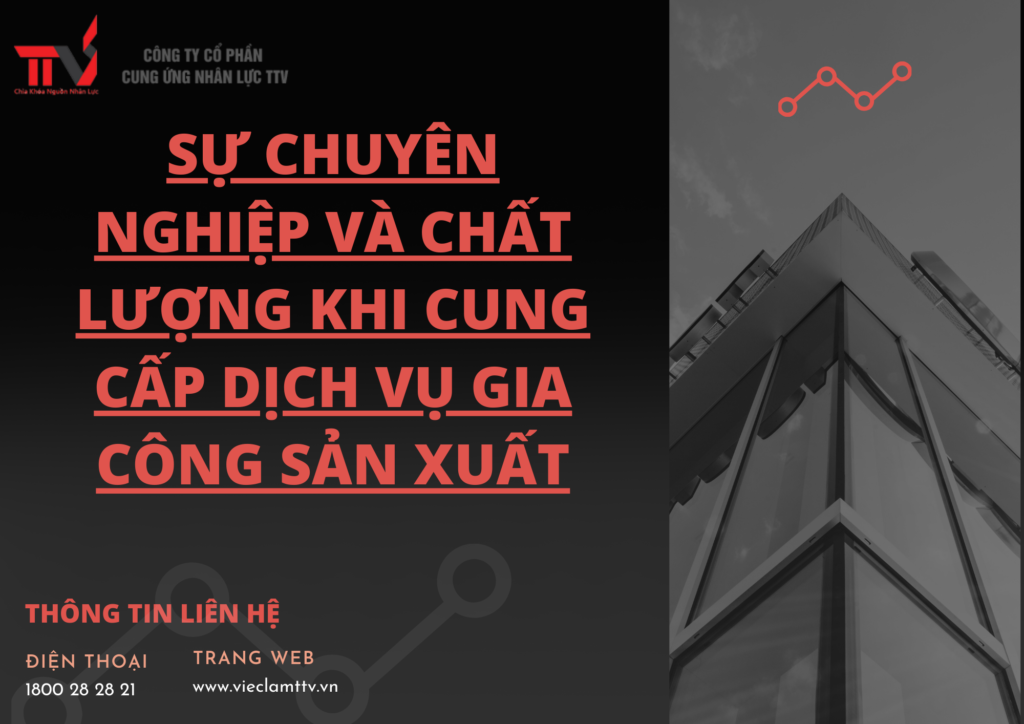cung ứng gia công sản xuất
