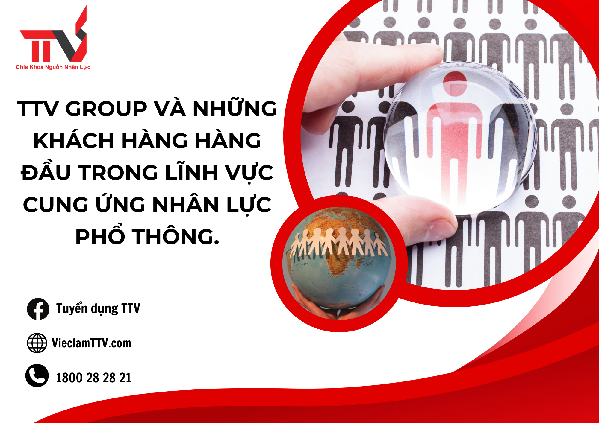 TTV Group và những khách hàng hàng đầu trong lĩnh vực cung ứng nhân lực phổ thông.