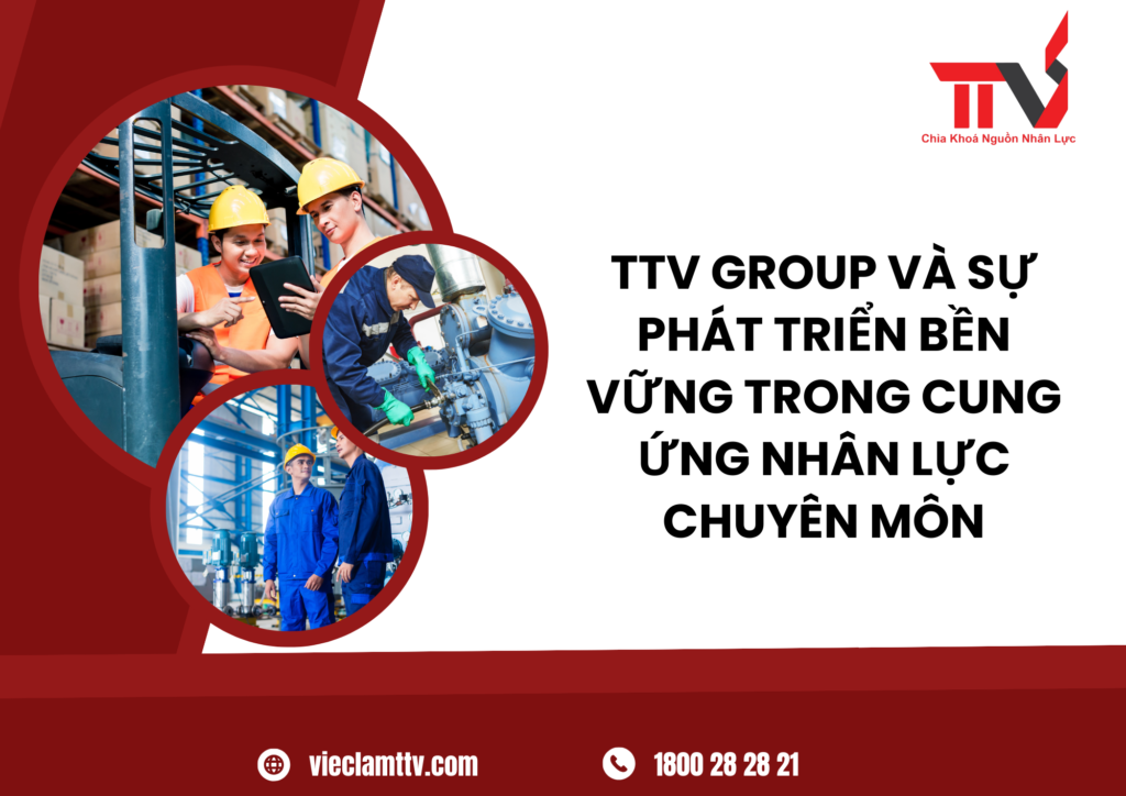 TTV Group và sự phát triển bền vững trong cung ứng nhân lực chuyên môn.