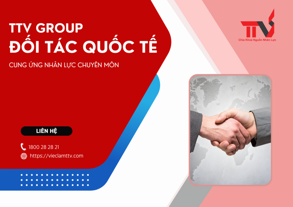 TTV Group và những đối tác quốc tế trong lĩnh vực cung ứng nhân lực chuyên môn