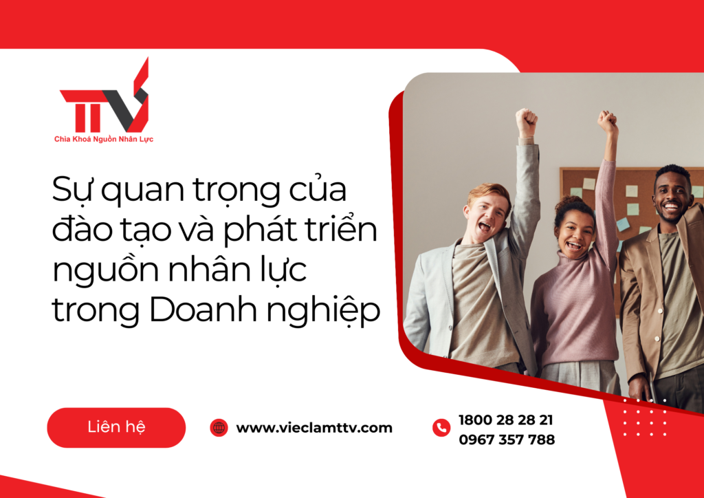 Sự quan trọng của đào tạo và phát triển nguồn nhân lực trong Doanh nghiệp
