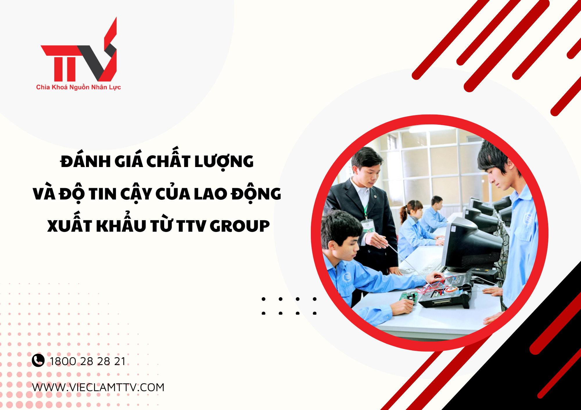 Đánh giá chất lượng và độ tin cậy của lao động xuất khẩu từ TTV 