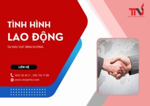 Tình hình lao động tại khu vực Bình Dương