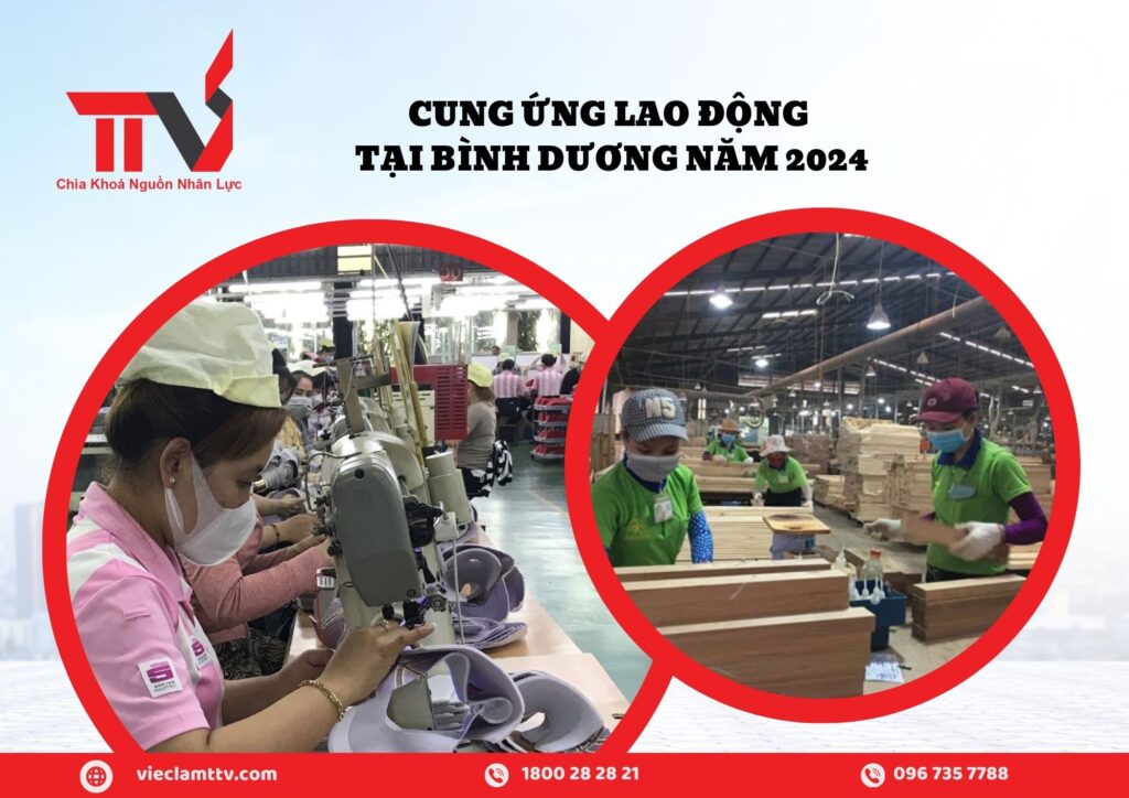 Cung ứng lao động tại Bình Dương năm 2024