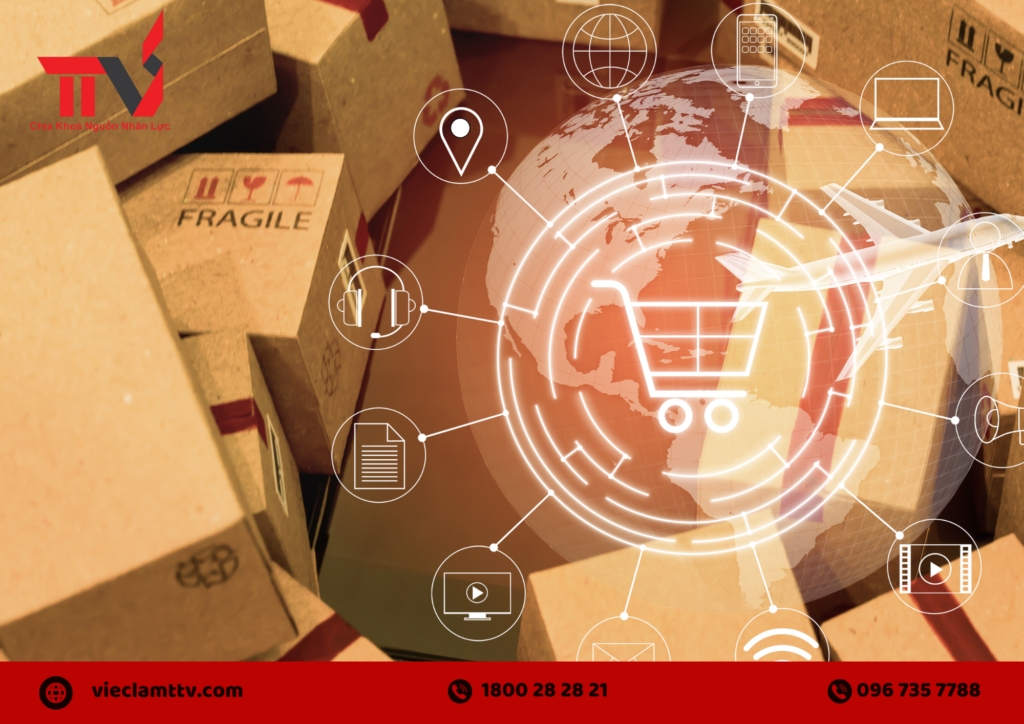 Phân tích cách thương mại điện tử đang thay đổi nhu cầu và loại hình công việc của lao động phổ thông.
