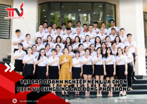 Tại sao doanh nghiệp nên lựa chọn dịch vụ cung ứng lao động phổ thông