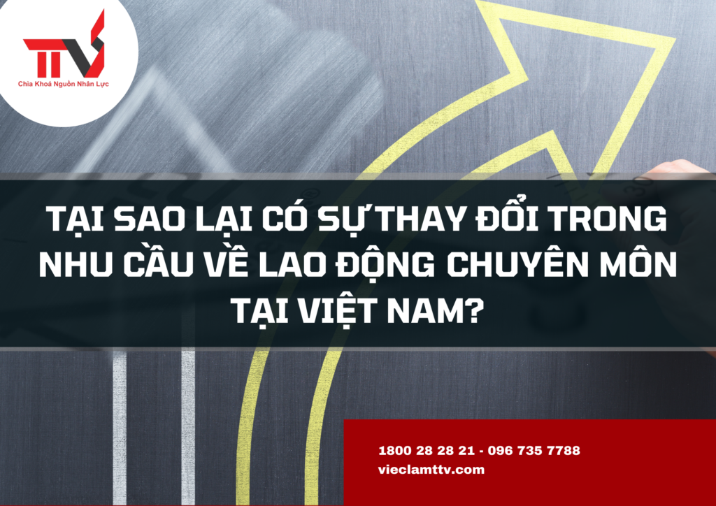 Tại Sao Lại Có Sự Thay Đổi Trong Nhu Cầu Về Lao Động Chuyên Môn Tại Việt Nam?