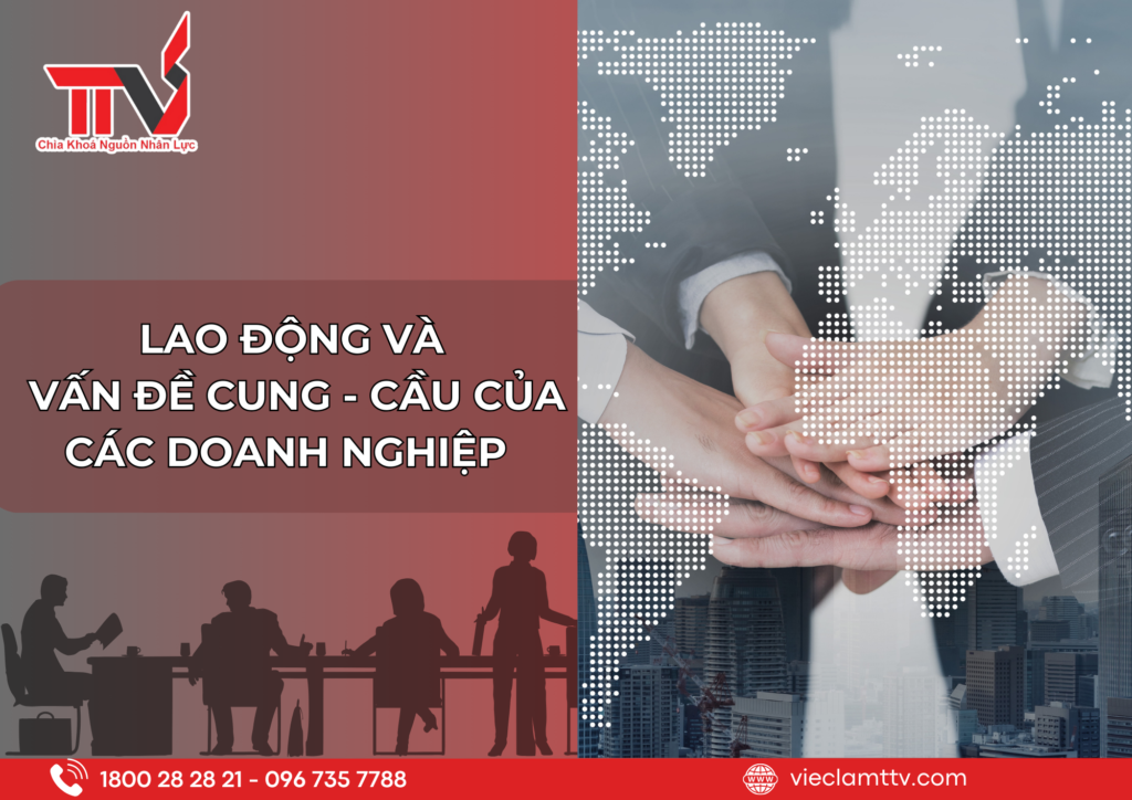 Lao động và vấn đề cung - cầu của các doanh nghiệp