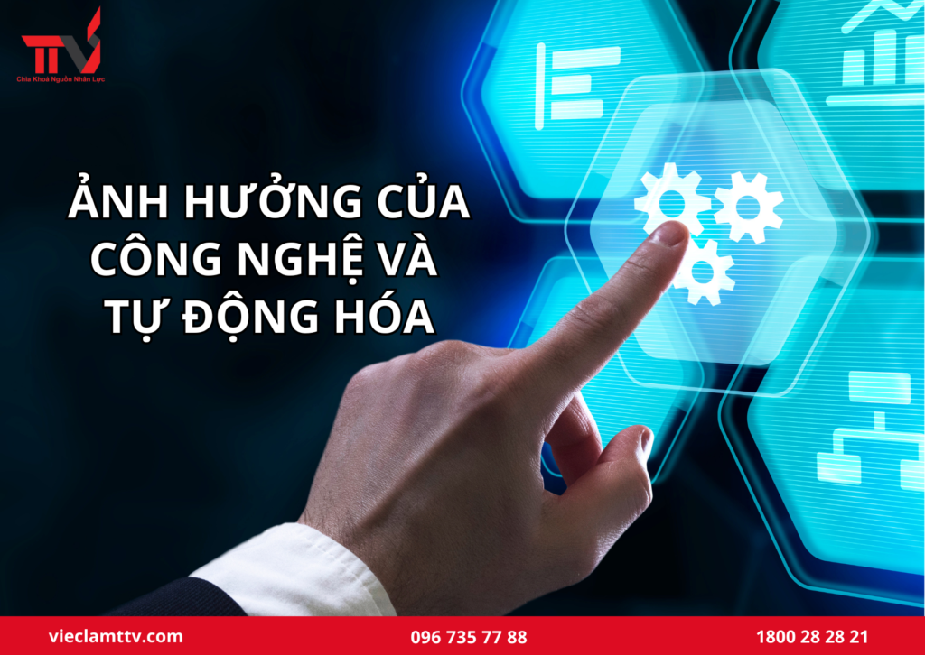 Ảnh hưởng của công nghệ và tự động hóa
