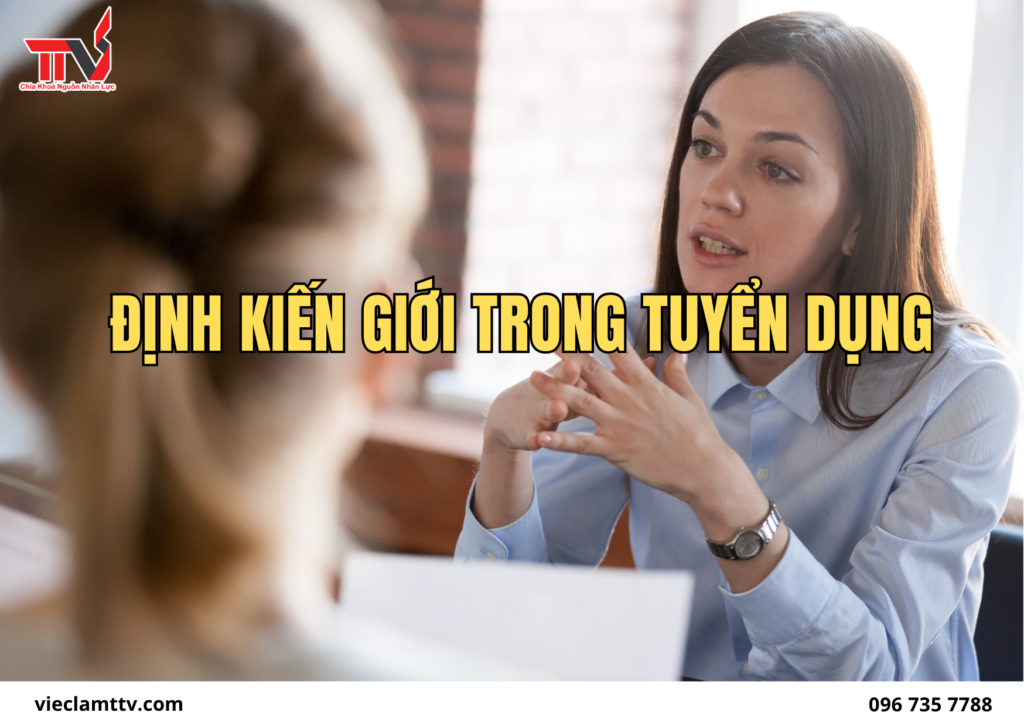 Định kiến giới trong tuyển dụng