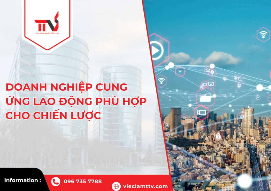 Doanh nghiệp cung ứng lao động phù hợp cho chiến lược