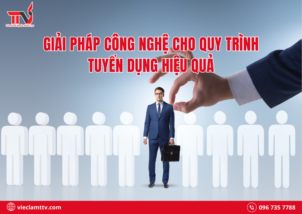 Giải pháp công nghệ cho quy trình tuyển dụng hiệu quả