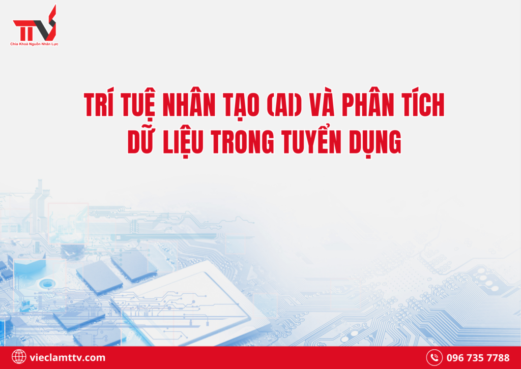 Trí tuệ nhân tạo (AI) và phân tích dữ liệu trong tuyển dụng