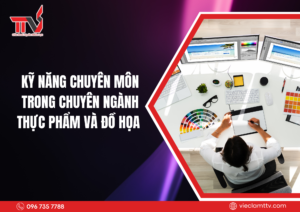 Kỹ năng chuyên môn trong chuyên ngành thực phẩm và đồ họa 2025