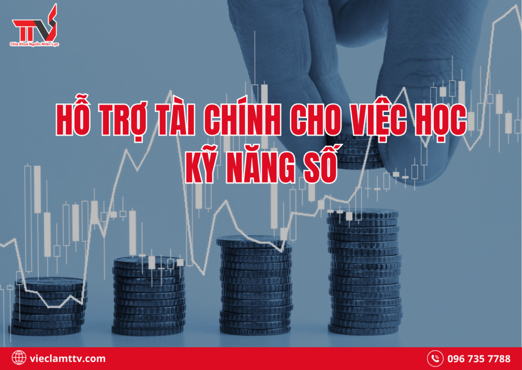Hỗ trợ tài chính cho việc học kỹ năng số