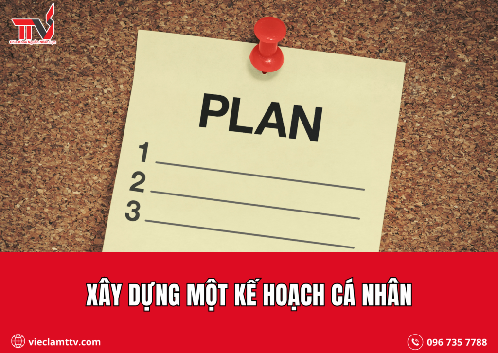 Xây dựng một kế hoạch cá nhân