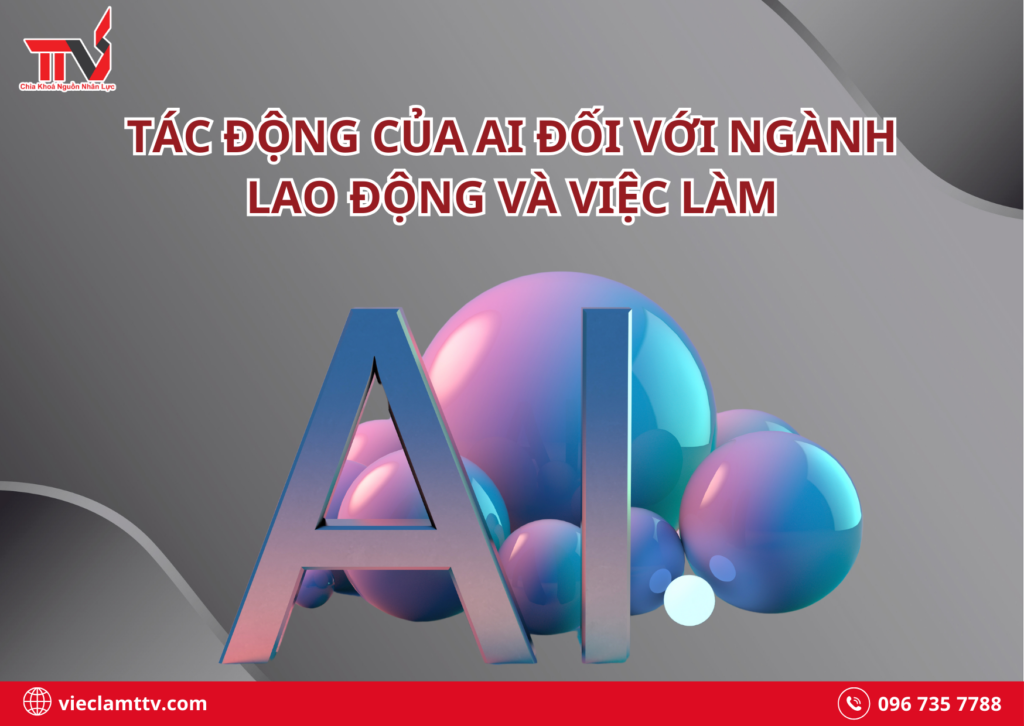 Tác động của AI đối với ngành lao động và việc làm