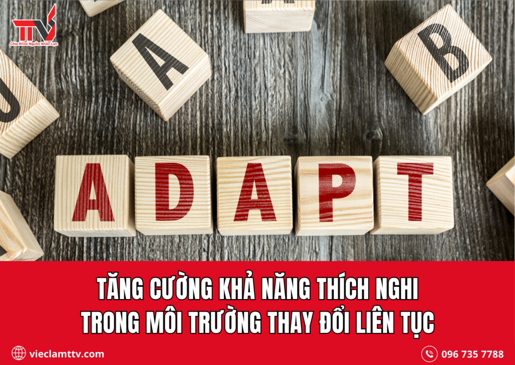 Tăng cường khả năng thích nghi trong môi trường thay đổi liên tục