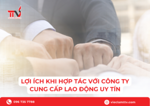 Lợi ích khi hợp tác với công ty cung cấp lao động uy tín