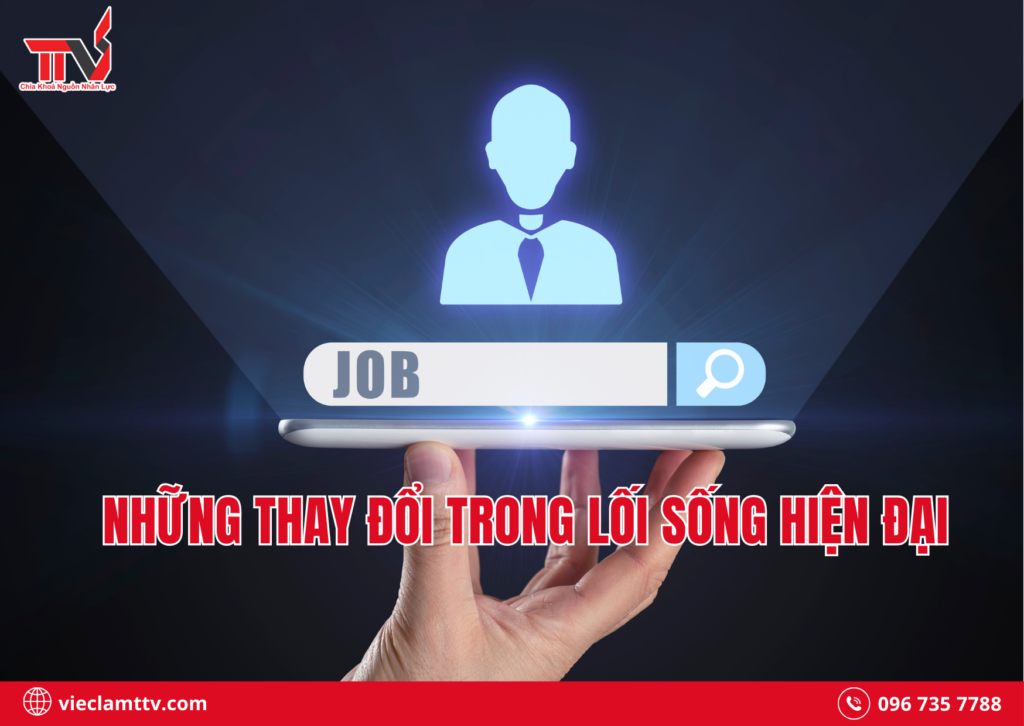 Những thay đổi trong lối sống hiện đại