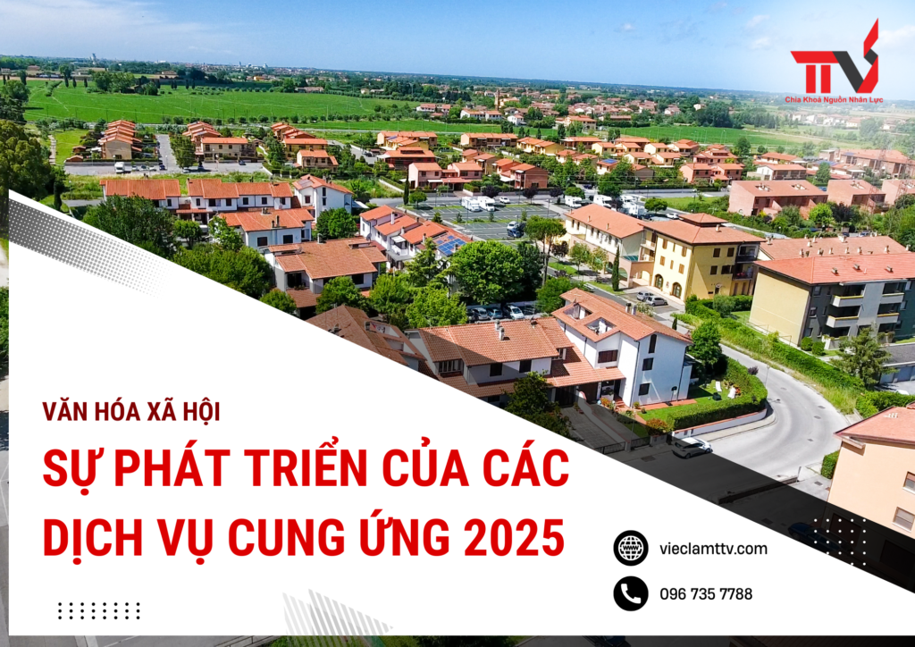 Văn Hóa Xã Hội & Sự Phát Triển Của các Dịch Vụ Cung Ứng 2025