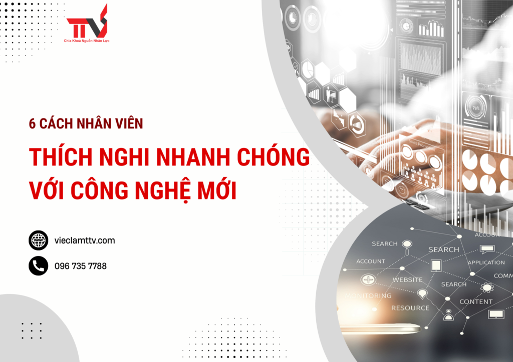 6 cách Nhân Viên Thích Nghi Nhanh Chóng Với Công Nghệ Mới