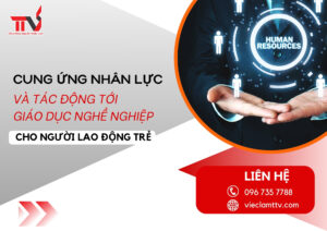 Cung ứng nhân lực và tác động tới giáo dục nghề nghiệp cho người lao động trẻ