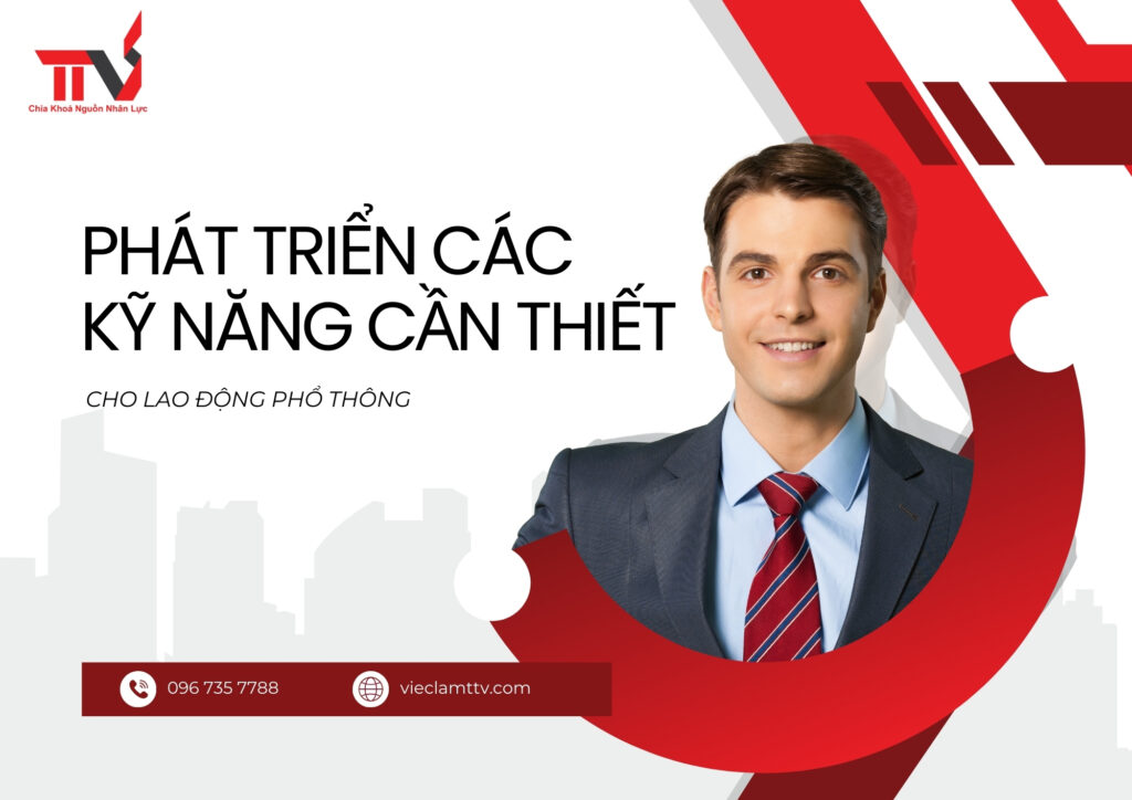 Phát triển các kỹ năng cần thiết cho lao động phổ thông