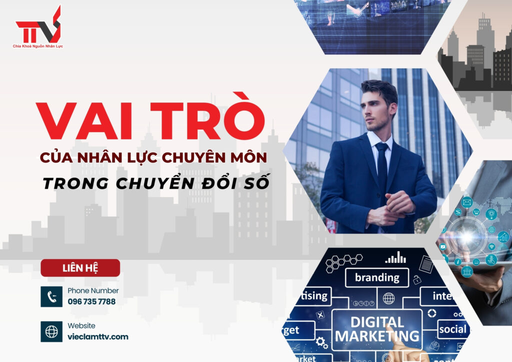 Vai trò của nhân lực chuyên môn trong chuyển đổi số