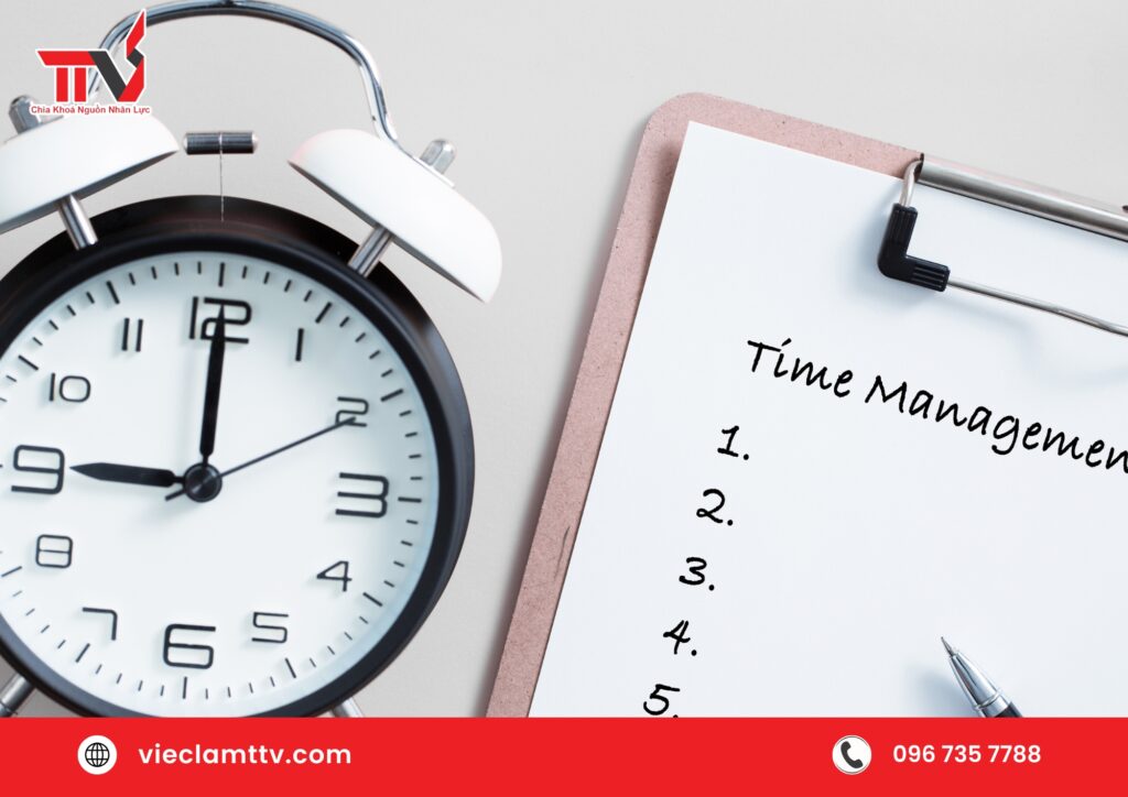 Lợi ích khi tăng cường kỹ năng quản lý thời gian cho nhân viên văn phòng