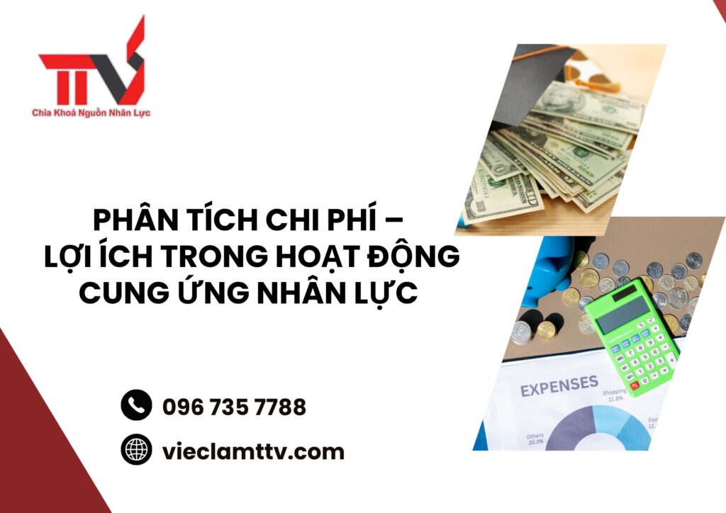 phân tích chi phí- lợi ích trong hoạt động cung ứng nhân lực