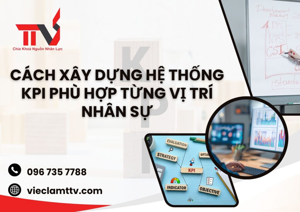 Cách xây dựng hệ thống KPI phù hợp từng vị trí nhân sự