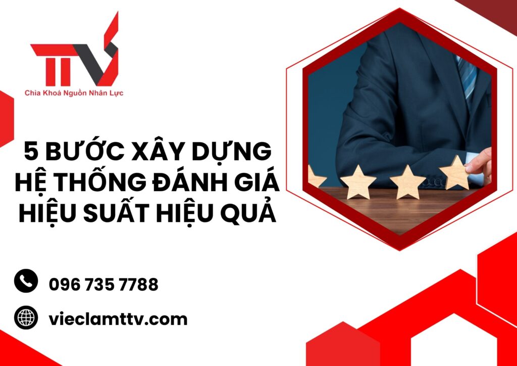 5 bước xây dựng hệ thống đánh giá hiệu suất hiệu quả
