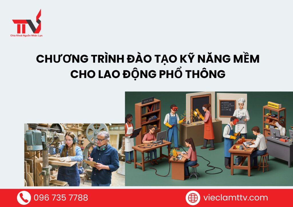 Chương trình đào tạo kỹ năng mềm cho lao động phổ thông