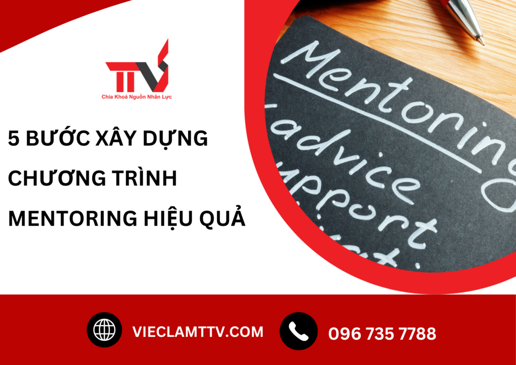 5 bước xây dựng chương trình mentoring hiệu quả