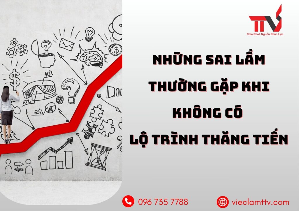 Những sai lầm thường gặp khi không có lộ trình thăng tiến