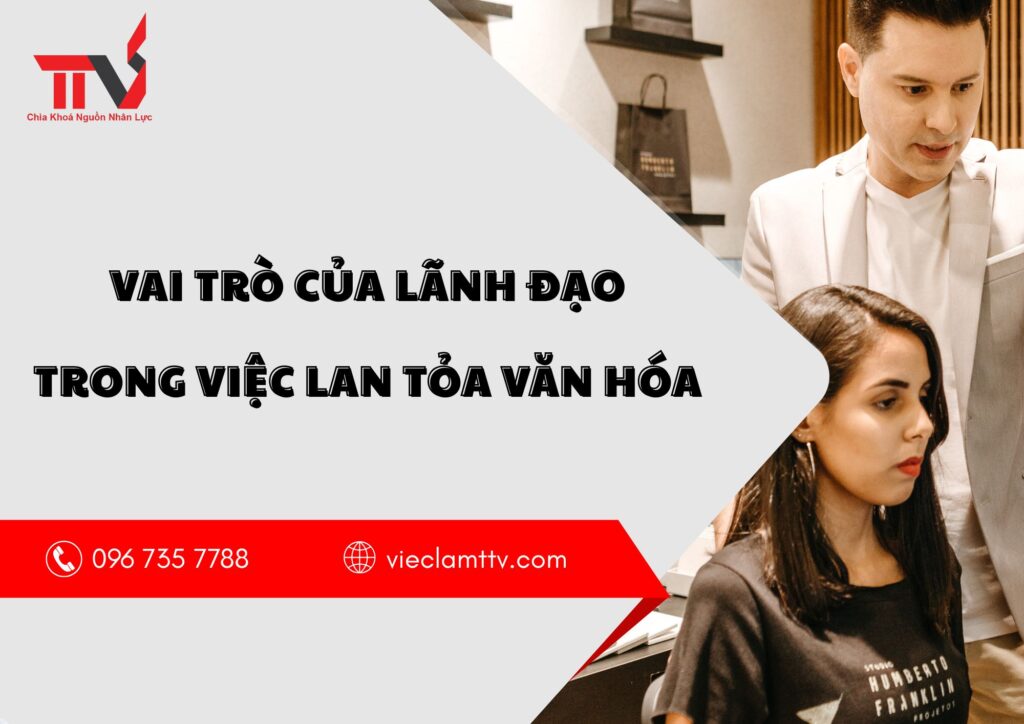 Vai trò của lãnh đạo trong việc lan tỏa văn hóa