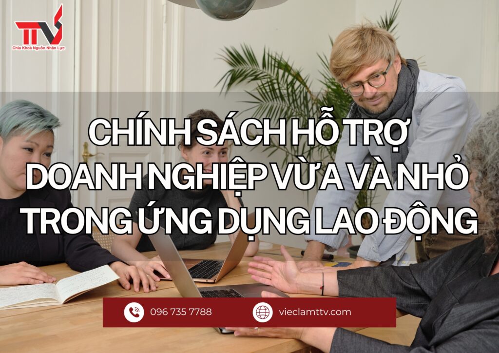 Chính sách hỗ trợ doanh nghiệp vừa và nhỏ trong ứng dụng lao động
