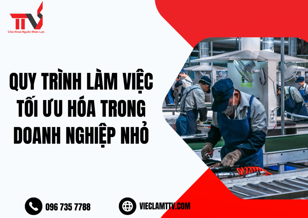 Quy trình làm việc tối ưu hóa 