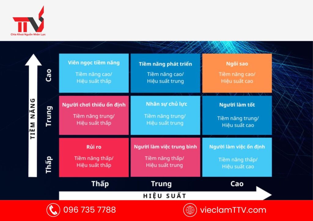 Giới thiệu mô hình 9 Box trong đánh giá năng lực
