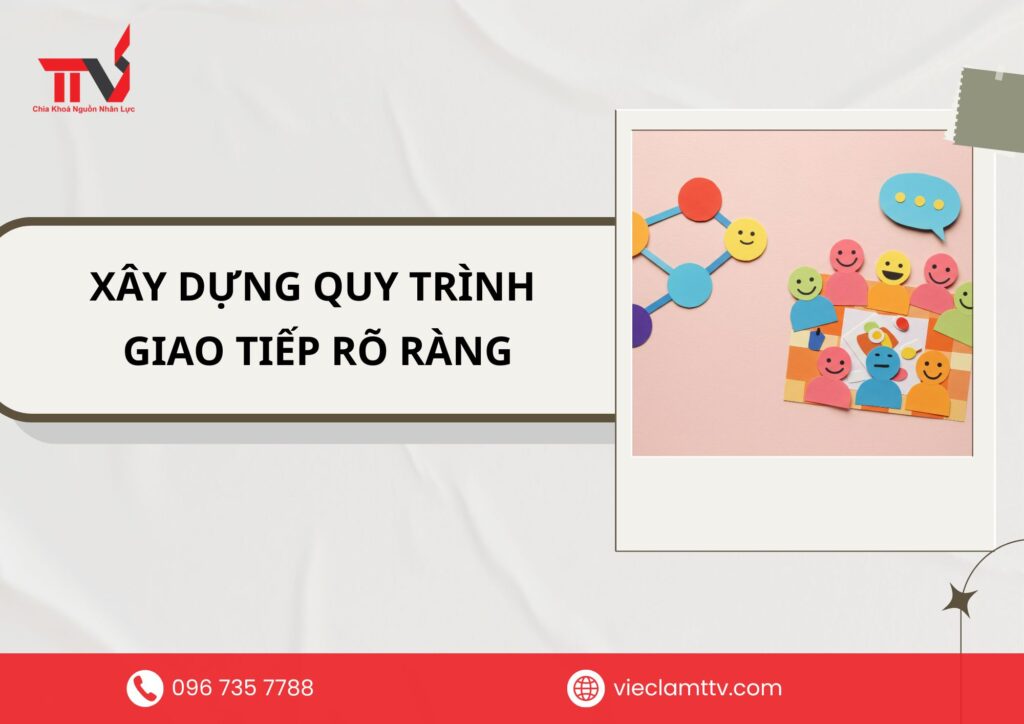 Xây dựng quy trình giao tiếp rõ ràng