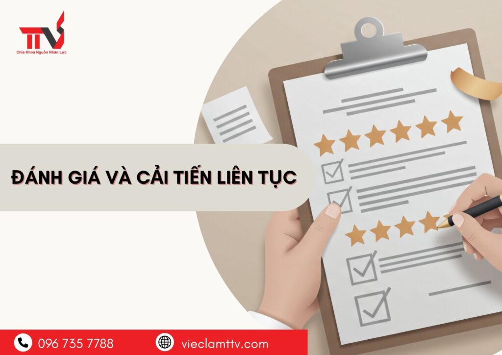 Đánh giá và cải tiến liên tục trong giao tiếp nội bộ
