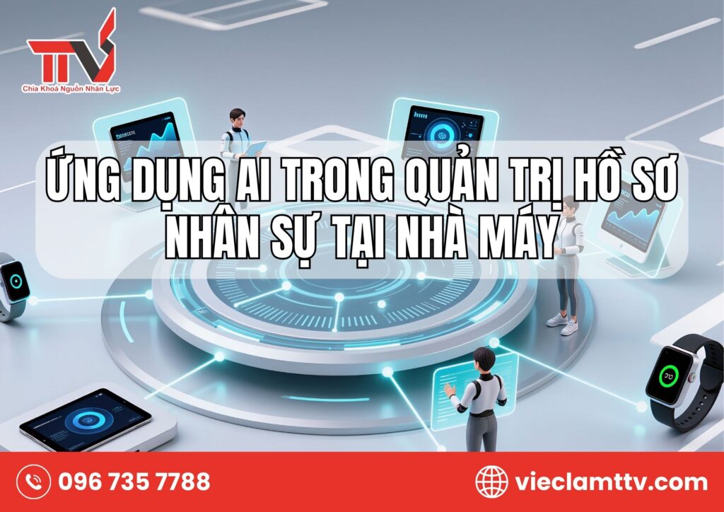 Ứng dụng AI trong quản trị hồ sơ nhân sự tại nhà máy