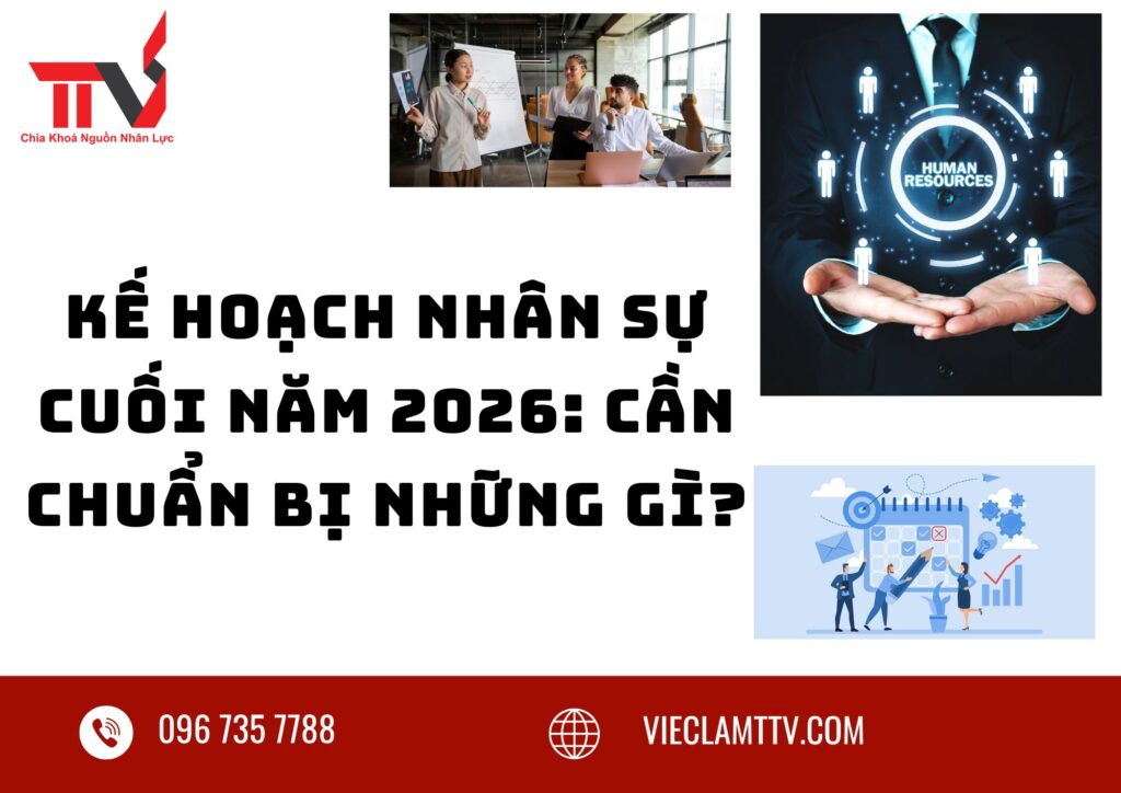 Kế hoạch nhân sự cuối năm 2026: Cần chuẩn bị những gì?